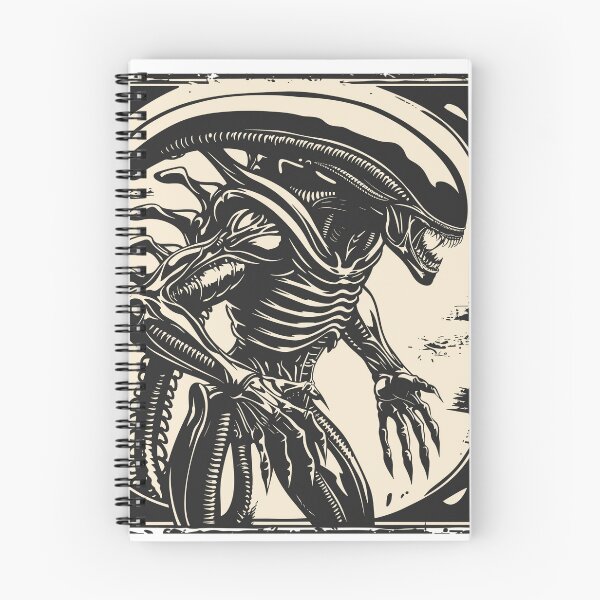 Item preview, Extraterrestrial Xenomorph Creature - Sci-Fi Horror Alien Artwork designed and sold by Petru&Myself.