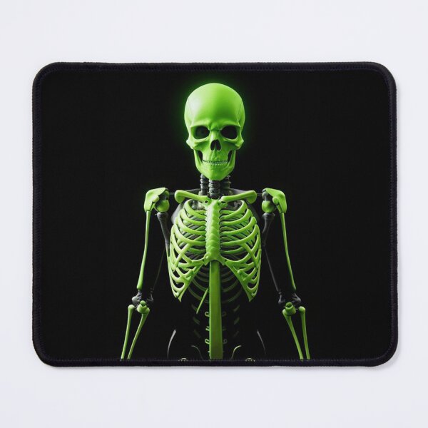 Item preview, Green neon skeleton designed and sold by Wxjtecki.