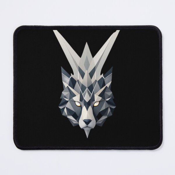 Item preview, Geometric Shapes Animals - Geometric Wolf designed and sold by Merigold.