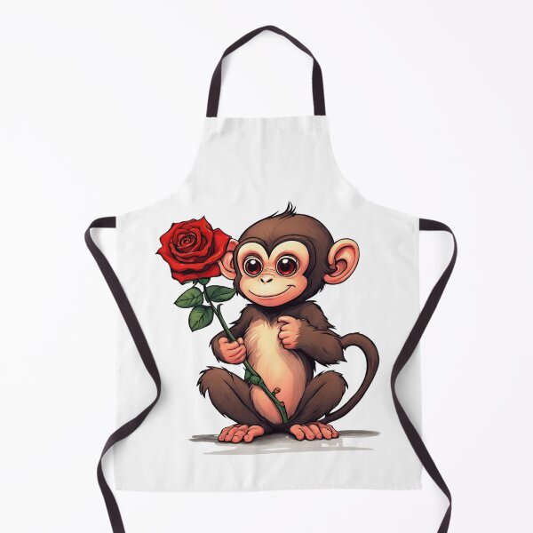 Item preview, Cute Baby Monkey Cartoon ‘I Love You’ Valentine’s Day Gifts designed and sold by Cuteanimalgifts.