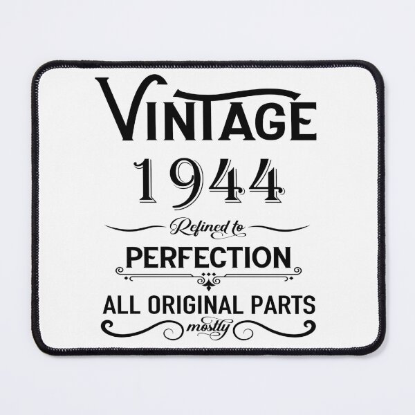 Item preview, Born in 1944 vintage retro birthday classic gifts designed and sold by Alexaltay.