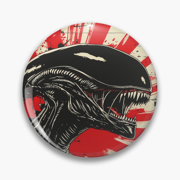 Item preview, Extraterrestrial Xenomorph Alien Creature - Sci-Fi Horror Artwork designed and sold by Petru&Myself.