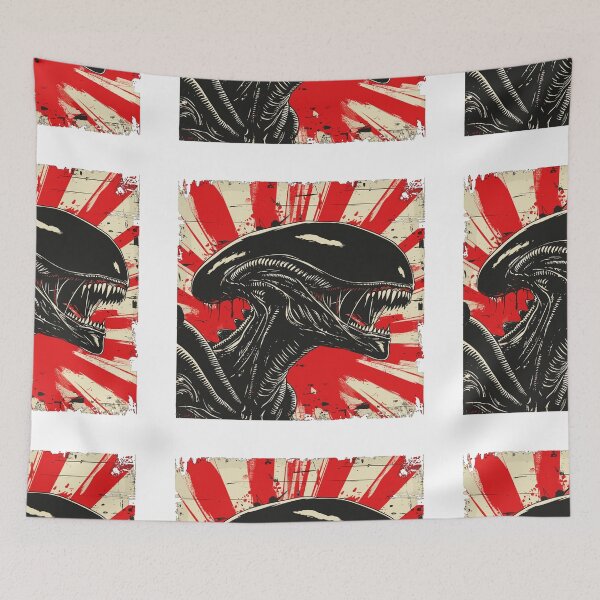 Item preview, Extraterrestrial Xenomorph Alien Creature - Sci-Fi Horror Artwork designed and sold by Petru&Myself.