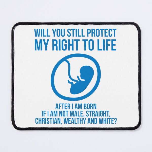 Item preview, Will you still protect my right to life? designed and sold by Rachel the Artist .