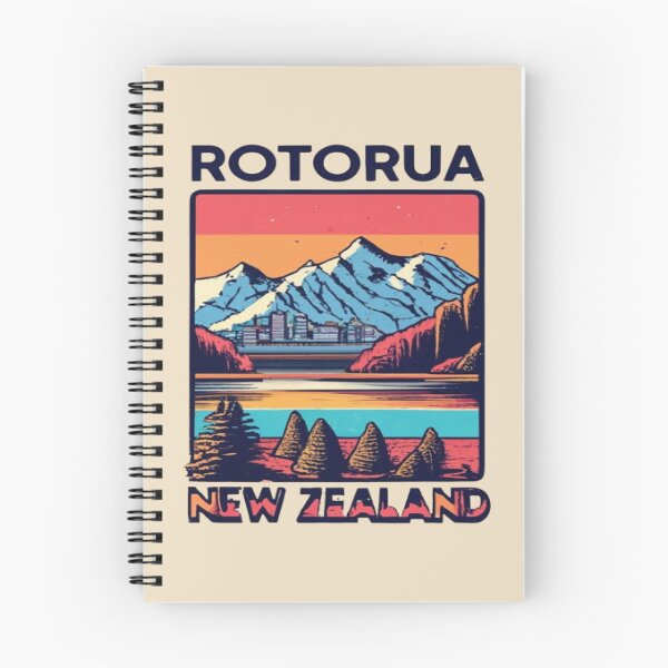 Item preview, Rotorua Geothermal Wonders, New Zealand Travel, Vintage designed and sold by UrbanGraphixs.
