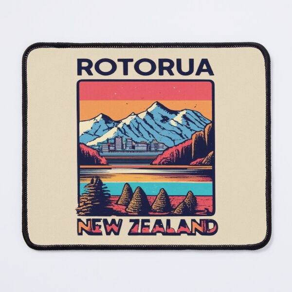 Item preview, Rotorua Geothermal Wonders, New Zealand Travel, Vintage designed and sold by UrbanGraphixs.