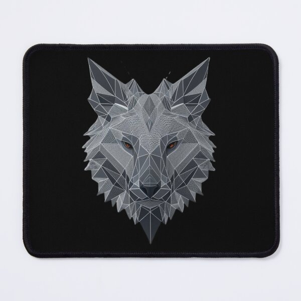 Item preview, Geometric Shapes Animals - Geometric Wolf designed and sold by Merigold.