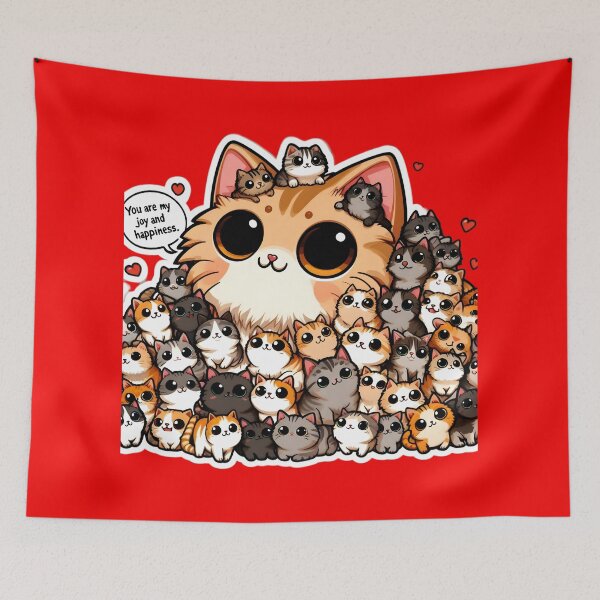 Item preview, Purrfect Harmony Mosaic designed and sold by AI-Only Creations.