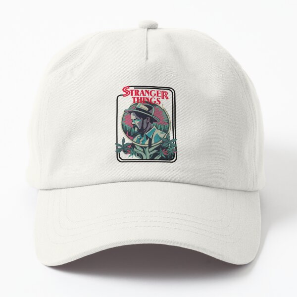 Item preview, STRANGER THINGS, Jim Hopper (pale greenish gray background) designed and sold by bekksa.