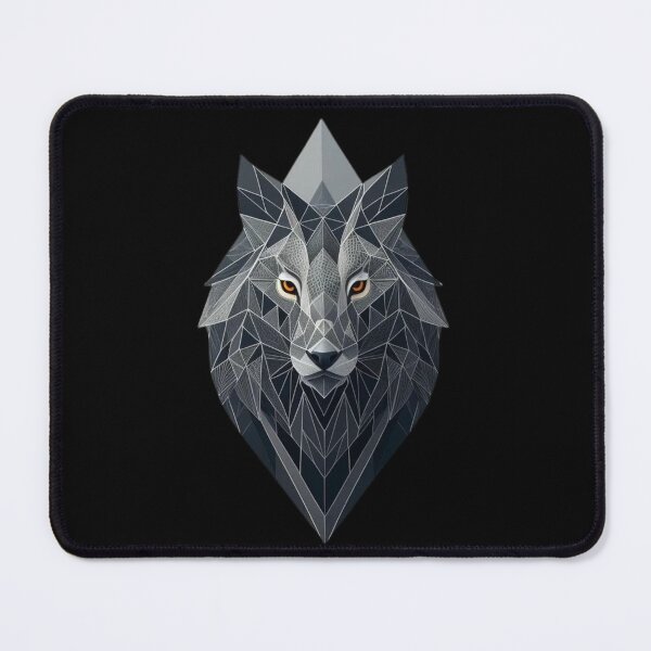 Item preview, Geometric Shapes Animal - Geometric Wolf designed and sold by Merigold.