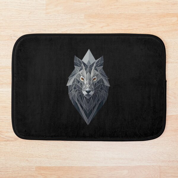 Item preview, Geometric Shapes Animal - Geometric Wolf designed and sold by Merigold.
