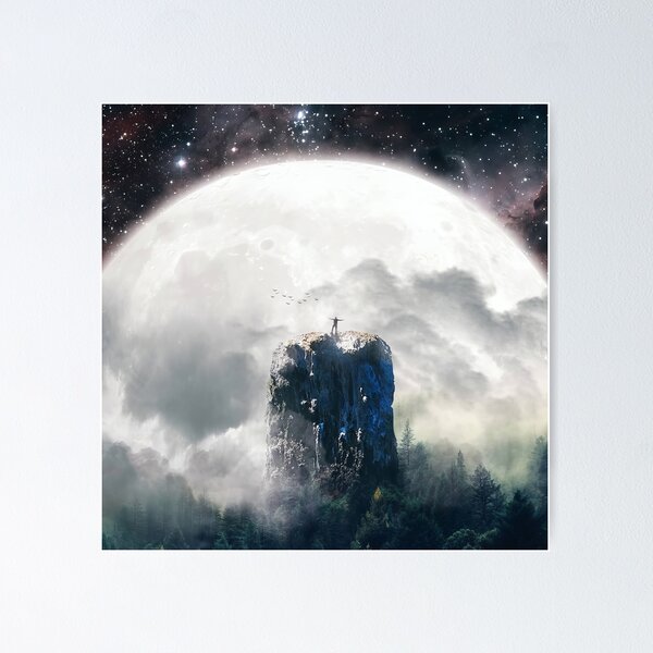 Item preview, Big Full Moon designed and sold by Milos Creates.