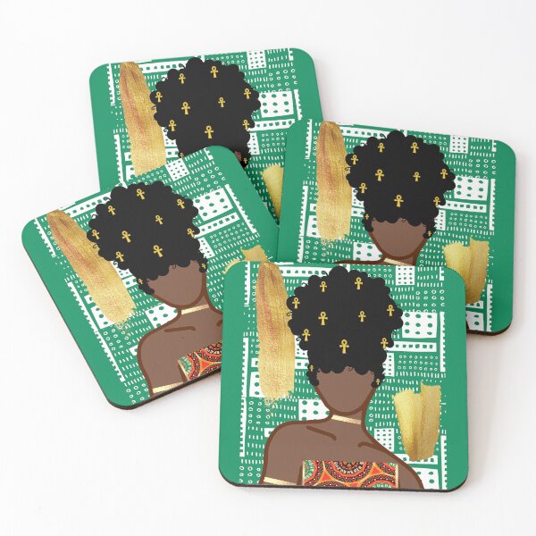 Artikelvorschau, Schwarze Frau mit Afro-Puff-Haarkunst entworfen und verkauft von AJdodd.