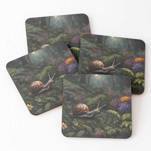 Item preview, Snail in a Dense Forest designed and sold by AugustBrennan.