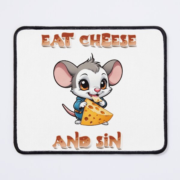 Item preview, Eat cheese and sin designed and sold by AxelBrook.