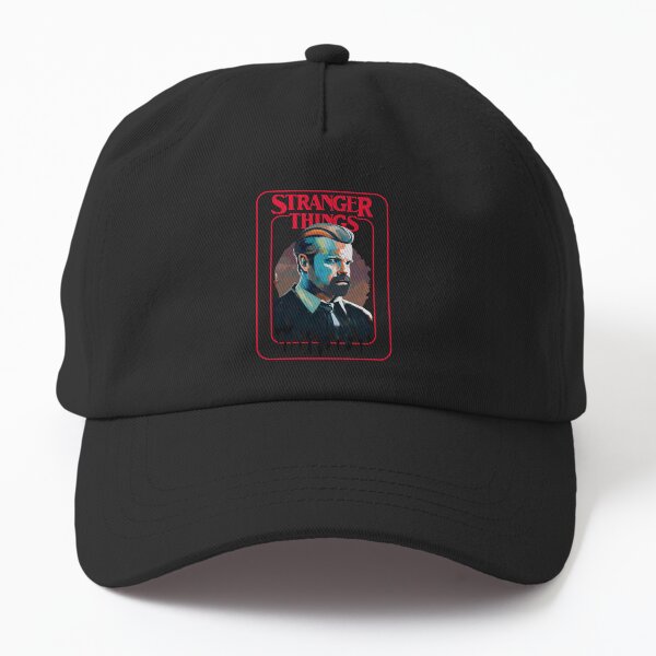 Item preview, STRANGER THINGS, Jim Hopper (black background) designed and sold by bekksa.