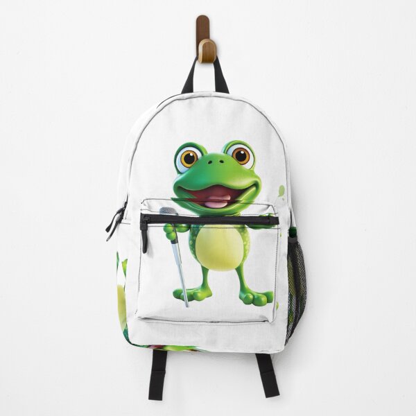 Item preview, Karaoke Crooner Frog designed and sold by yasarstore.