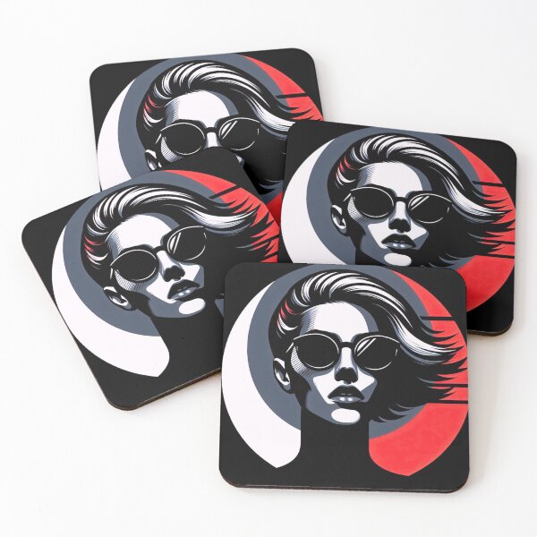 Item preview, Mujer con gafas  designed and sold by Eduardo  Caputo.