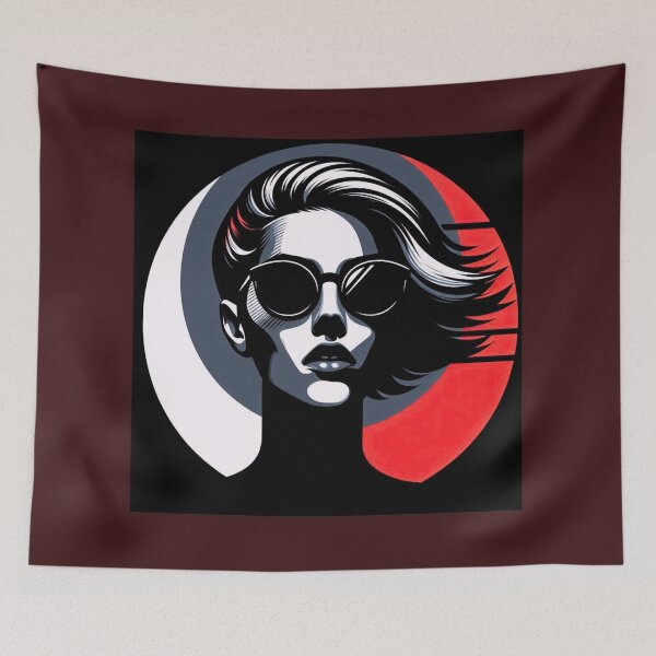 Item preview, Mujer con gafas  designed and sold by Eduardo  Caputo.
