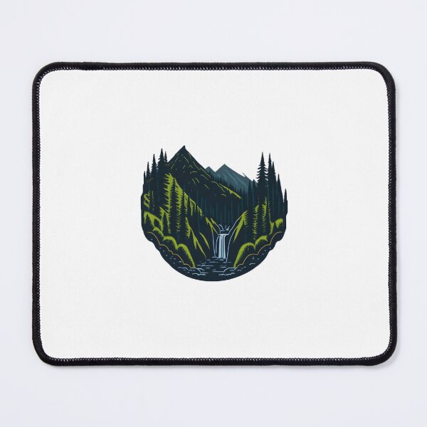 Item preview, Secluded Alpine Waterfall designed and sold by Daniel Haddad.