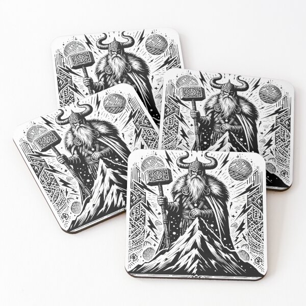 Item preview, Thor with Hammer designed and sold by Ascendesign.