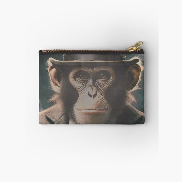 Item preview, Cool Monkey In Retro Vintage Gang Life designed and sold by Cuteanimalgifts.