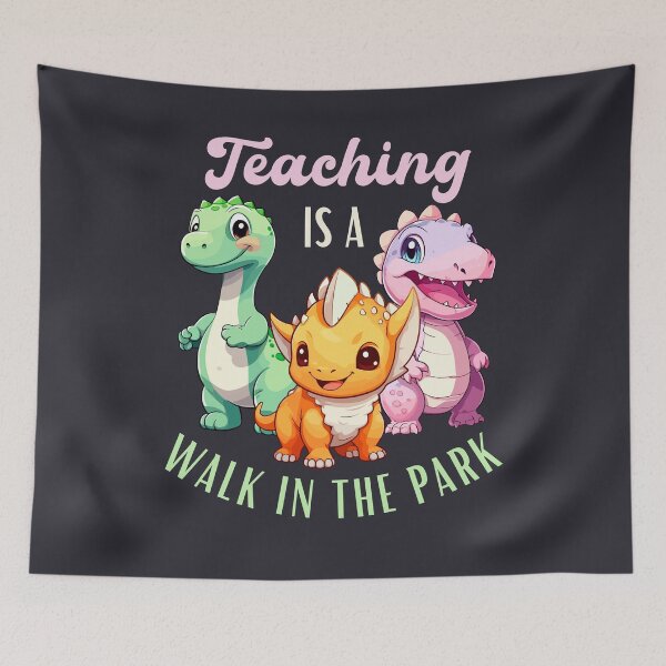 Item preview, Teaching Is A Walk In The Park designed and sold by dooddles.