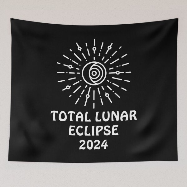 Item preview, Total Lunar Eclipse 2024 Boho or Bohemian Style designed and sold by elvisg03.