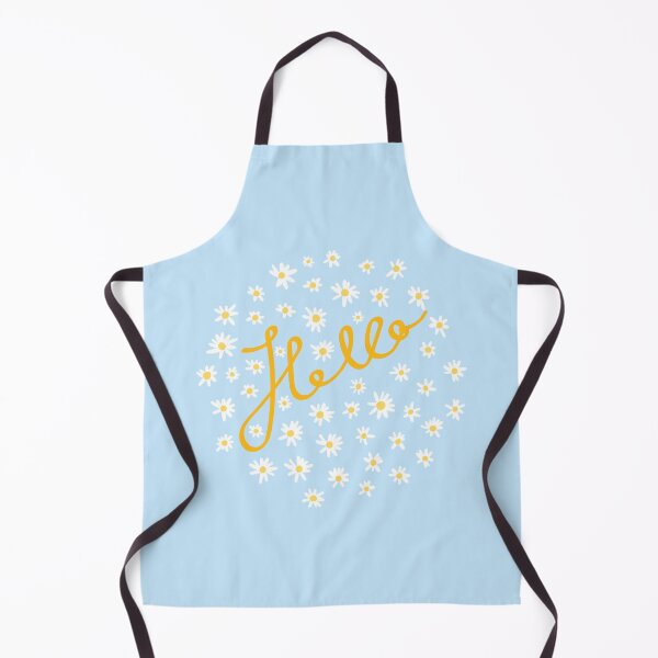 Item preview, Hello - with daisies designed and sold by BSBgraphics.