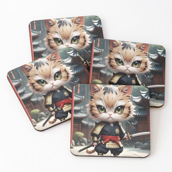 Item preview, The cute fighter cat designed and sold by AkkoAkko.