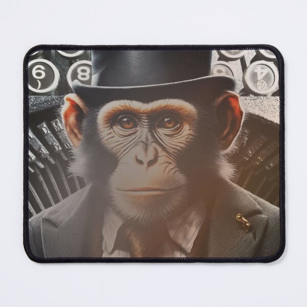 Item preview, Cool Monkey In Retro Vintage Gang Life designed and sold by Cuteanimalgifts.