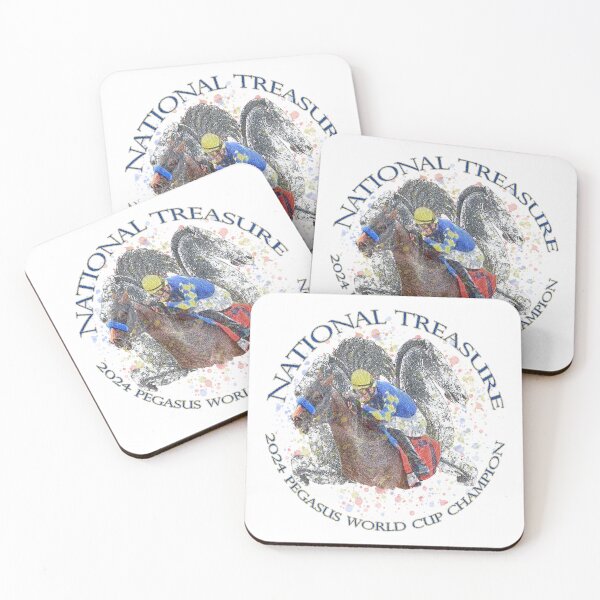 Item preview, 2024 Pegasus World Cup Champion - National Treasure designed and sold by Ginny Luttrell.