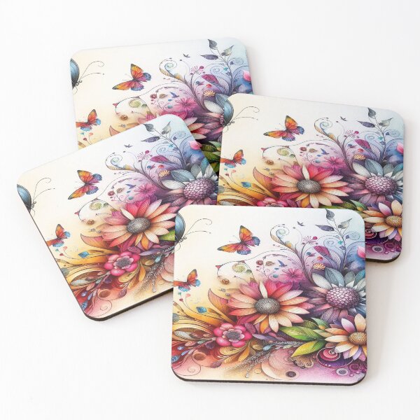 Item preview, Butterfly Ballet in the Enchanted Garden designed and sold by messoo ⭐⭐⭐⭐⭐.
