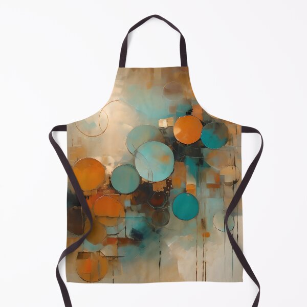 Item preview, Circles in Copper and Copper Green designed and sold by Content by Steph.