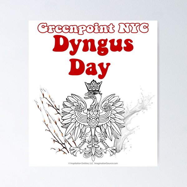 Greenpoint NYC Dyngus Day Parade Poster