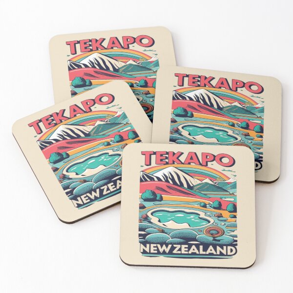 Item preview, Tekapo Hot Springs, Hot Pools New Zaland Travel, Vintage designed and sold by UrbanGraphixs.