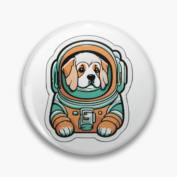 Item preview, Astronaut dog designed and sold by Excelsior--.