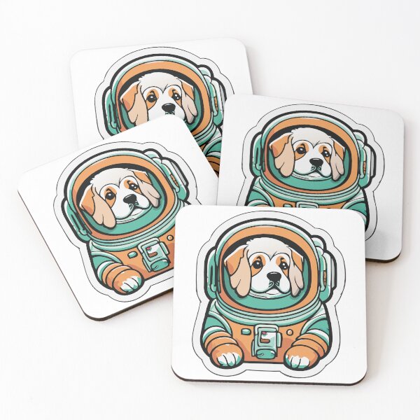 Item preview, Astronaut dog designed and sold by Excelsior--.