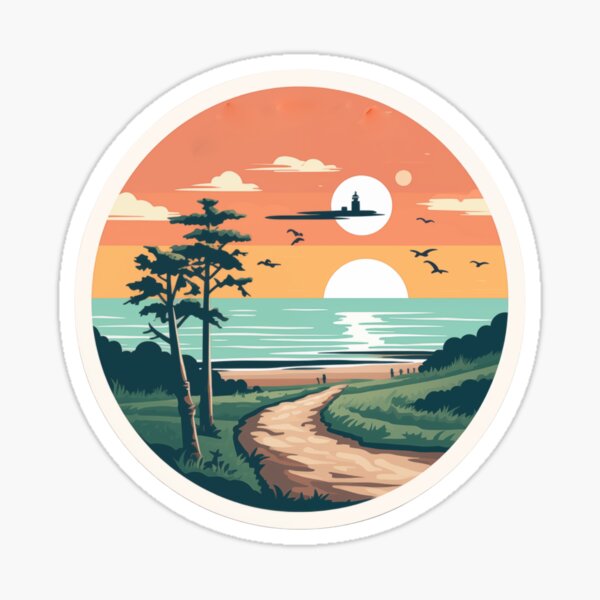 Item preview, first landing state park virginia designed and sold by GOODMORNING-ART.