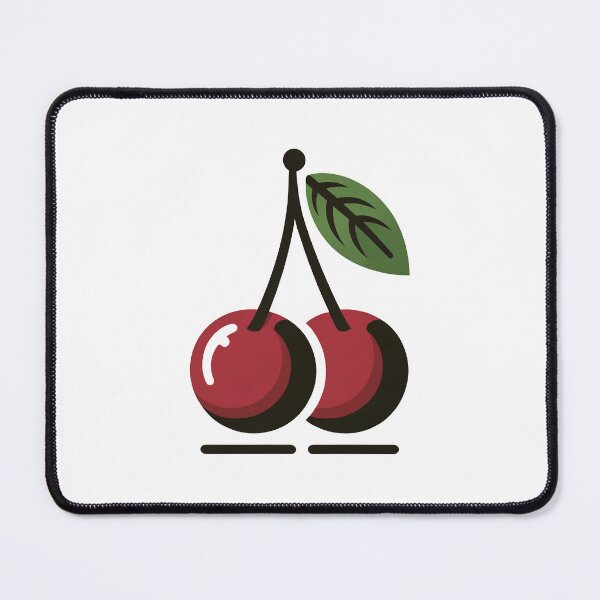 Item preview, Sweet Duo: Minimalist Double Cherry Design Cherri Dig Eternal Love Cherry Motif designed and sold by irek07.