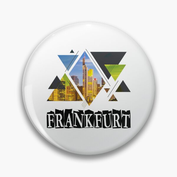 Item preview, Frankfurt am Main Germany city skyline designed and sold by BullDesignsShop.