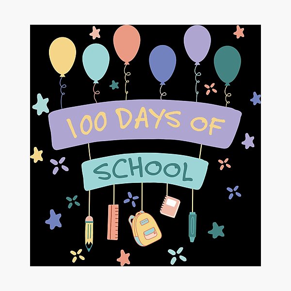 Item preview, Happy 100 Days School Celebration Party designed and sold by DesignbyACP.