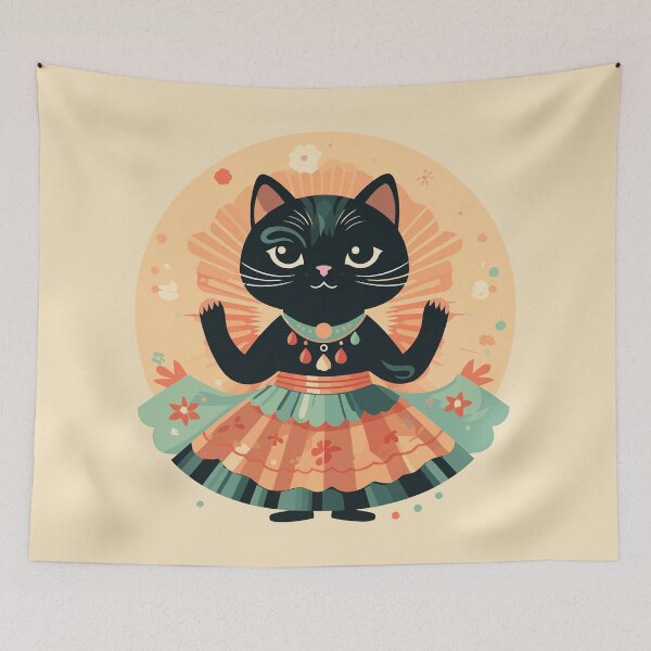 Item preview, Belly Dancing Cat designed and sold by Amir Faysal.