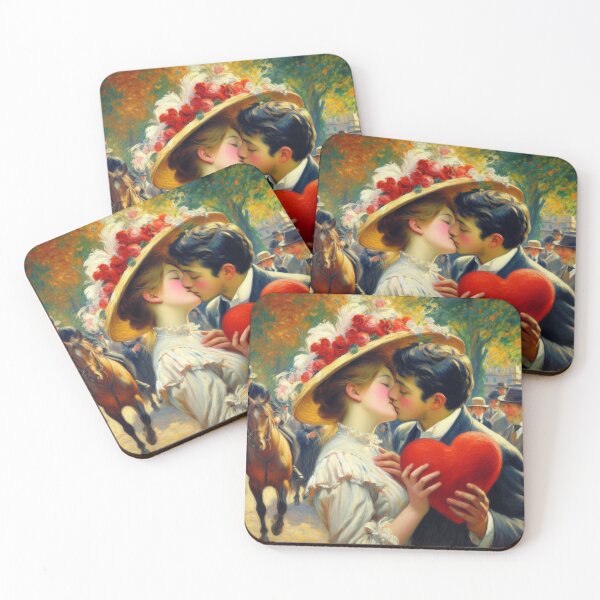 Item preview, Valentine's Day Card Red heart Couple in love designed and sold by ArtUnova.