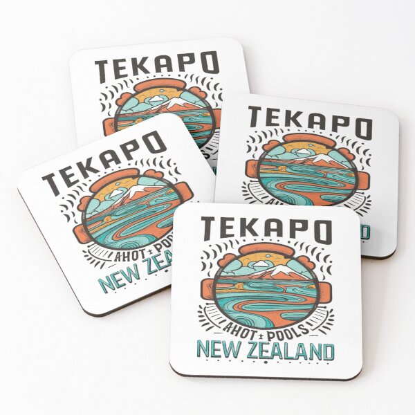 Item preview, Tekapo Hot Springs, Hot Pools New Zaland Travel, Vintage designed and sold by UrbanGraphixs.