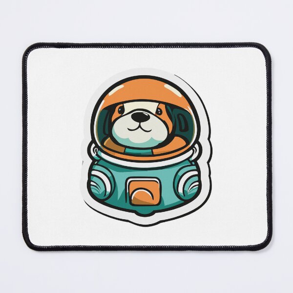 Item preview, Little astronaut dog designed and sold by Excelsior--.