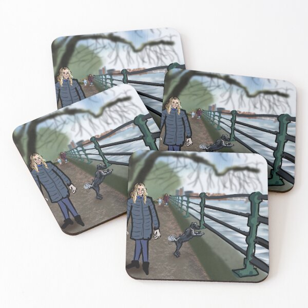 Item preview, Gemma and Ruby by the river  designed and sold by TUcartoons.