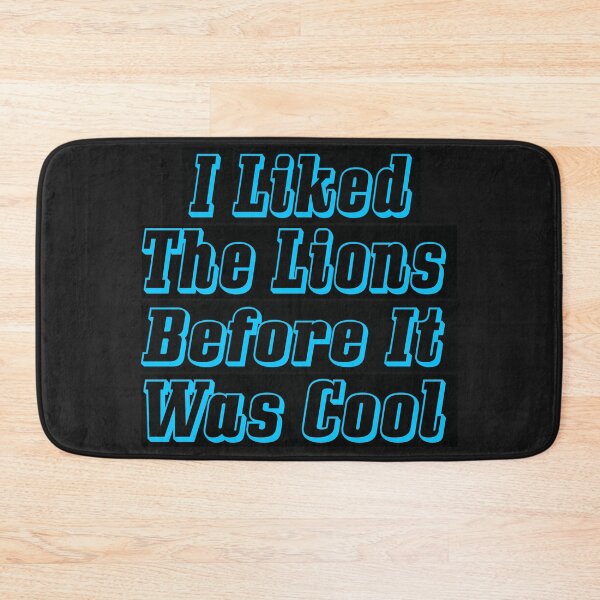 Item preview, funny quote I liked the lions before it was cool   designed and sold by Latifay.