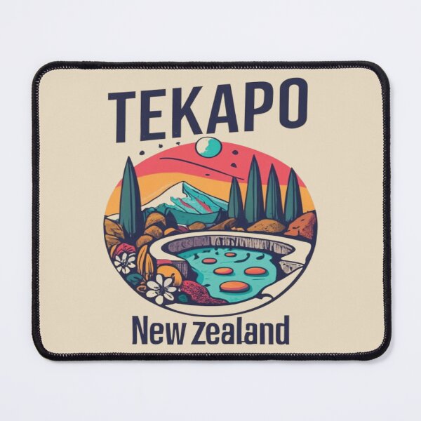Item preview, Tekapo Hot Springs, Hot Pools New Zaland Travel, Vintage designed and sold by UrbanGraphixs.