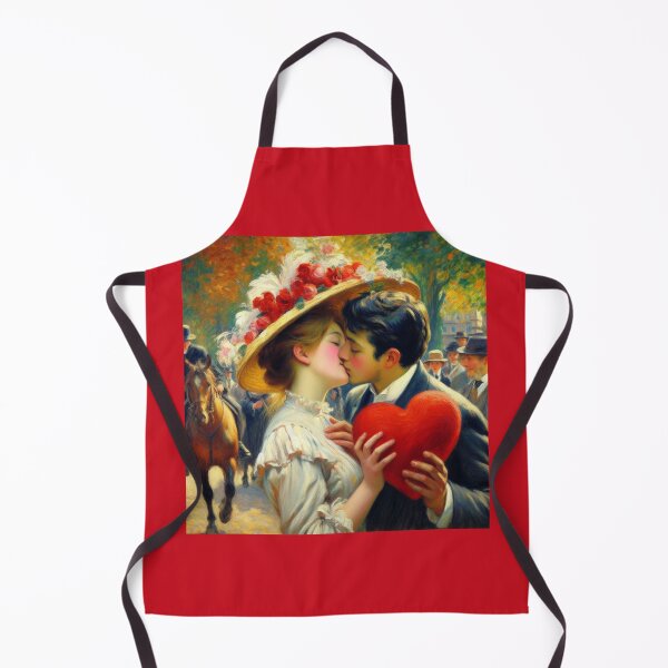 Item preview, Valentine's Day Card Red heart Couple in love designed and sold by ArtUnova.